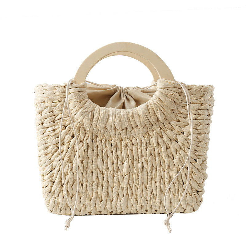 Handmade Bag Women's Fashion Simple Handmade Straw Bag