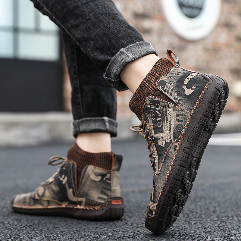high-top shoes men Socks high-top shoes men