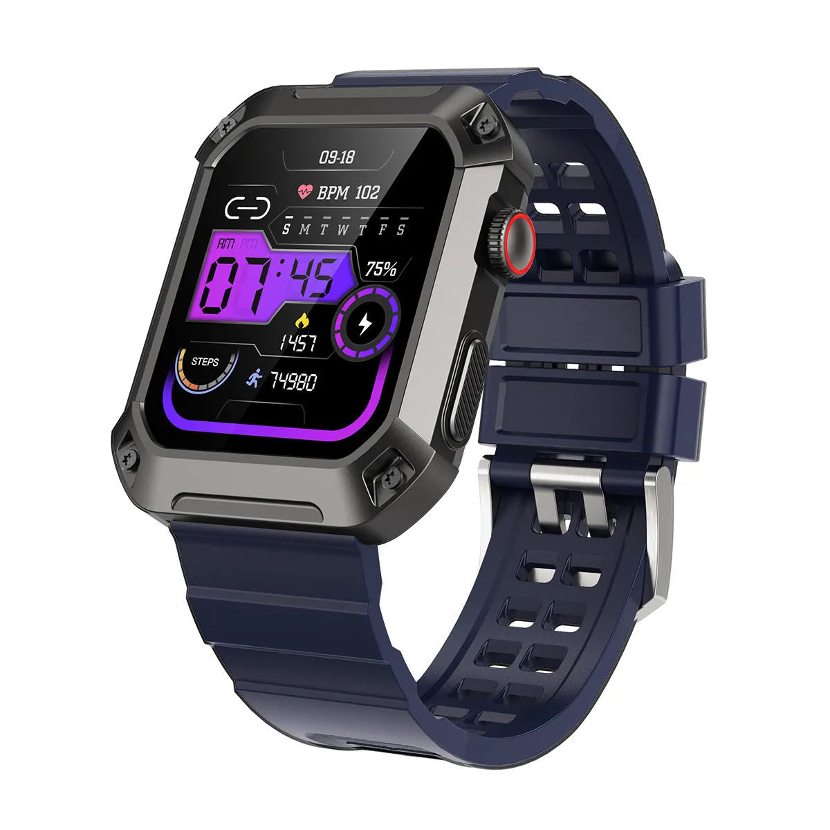 Sport Mode Smart Watch Three-proof Heart Rate And Blood Pressure Sport Mode Smart Watch
