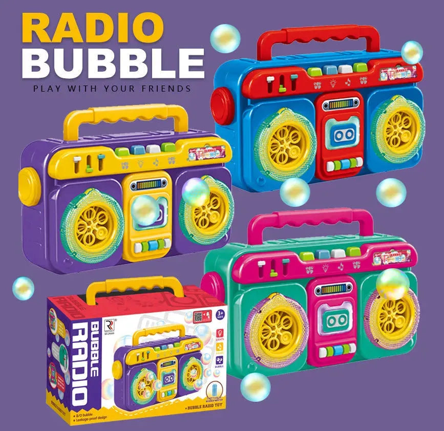 Summer Bubble Machine Toy Electric Recorder Bubble Machine