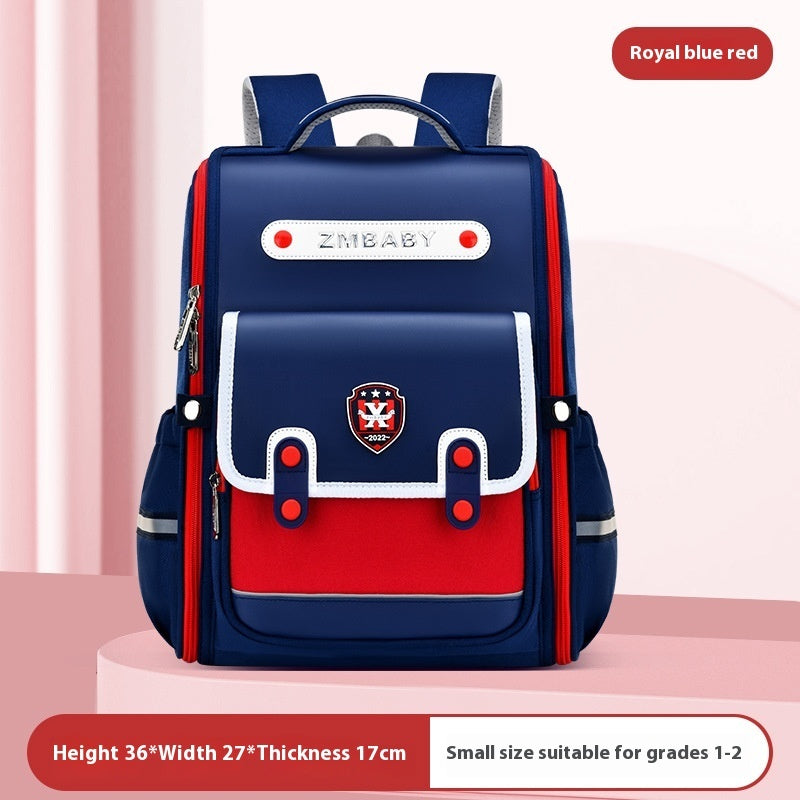 Lightweight Schoolbag Lightweight New Sesame Baby Primary School Schoolbag Grade 1-3-6 British Style Boys' Schoolbag Lightweight Girls Backpack