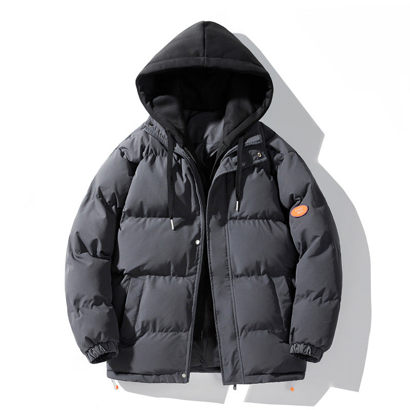Sports Jacket Men's Cotton-padded Hooded Thickened