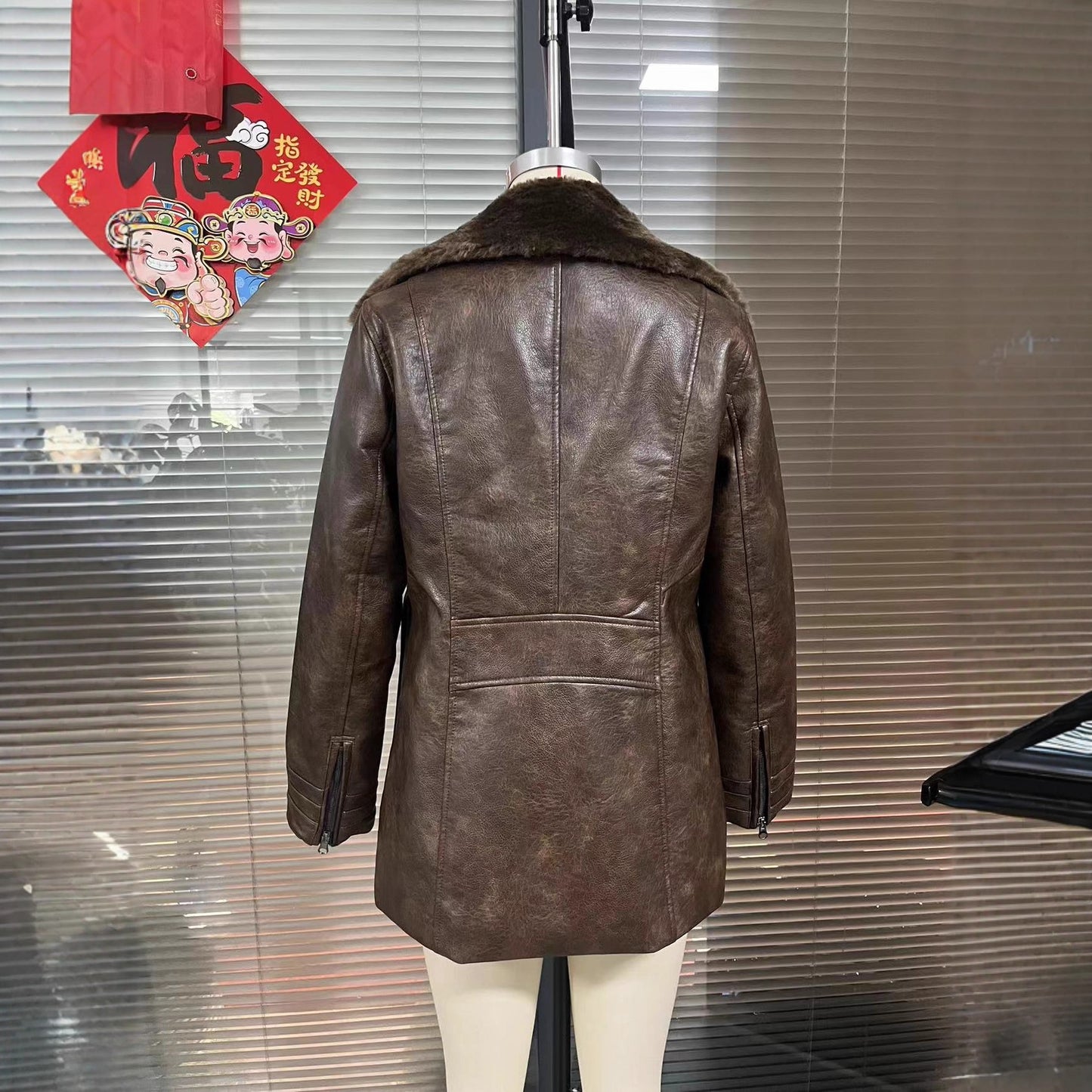 Men's Faux Suede Cross-Border Jacket