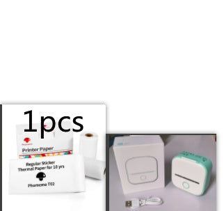 Portable Mini Thermal Label Printer Home Photo Printer Bluetooth-compatible Mini
