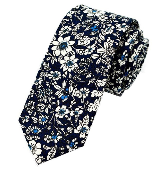 Floral tie cotton printing casual Korean version