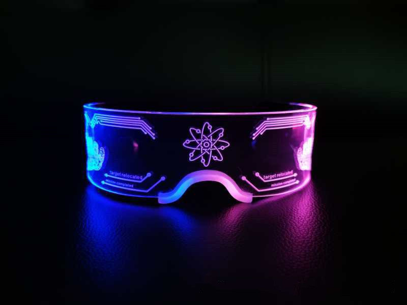 Halloween Amazon LED Colorful Glowing Glasses Christmas - sumet.shop