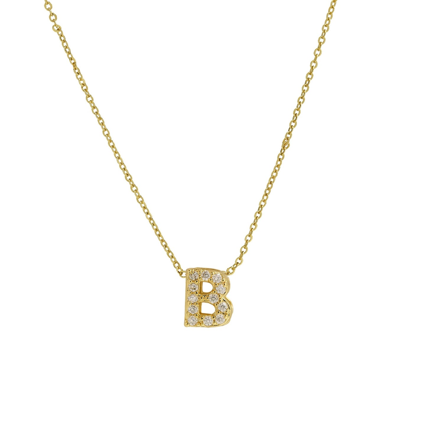 Necklace Pendant Gold Micro Inlaid With Diamond