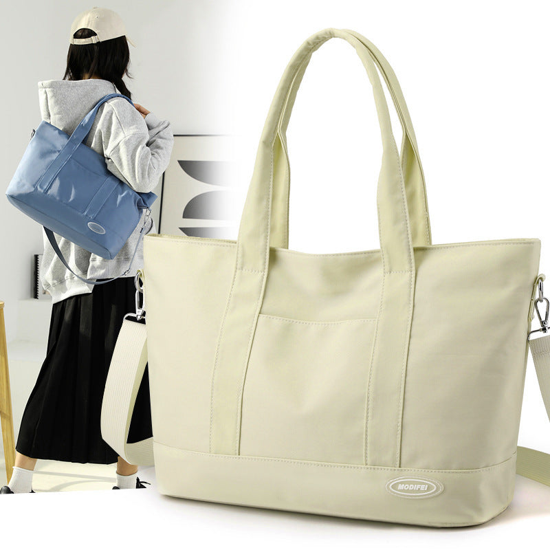 Large Capacity Handbags Tote Bag New Shoulder Bag Casual Korean Style Trendy Solid Color Handbags For Women