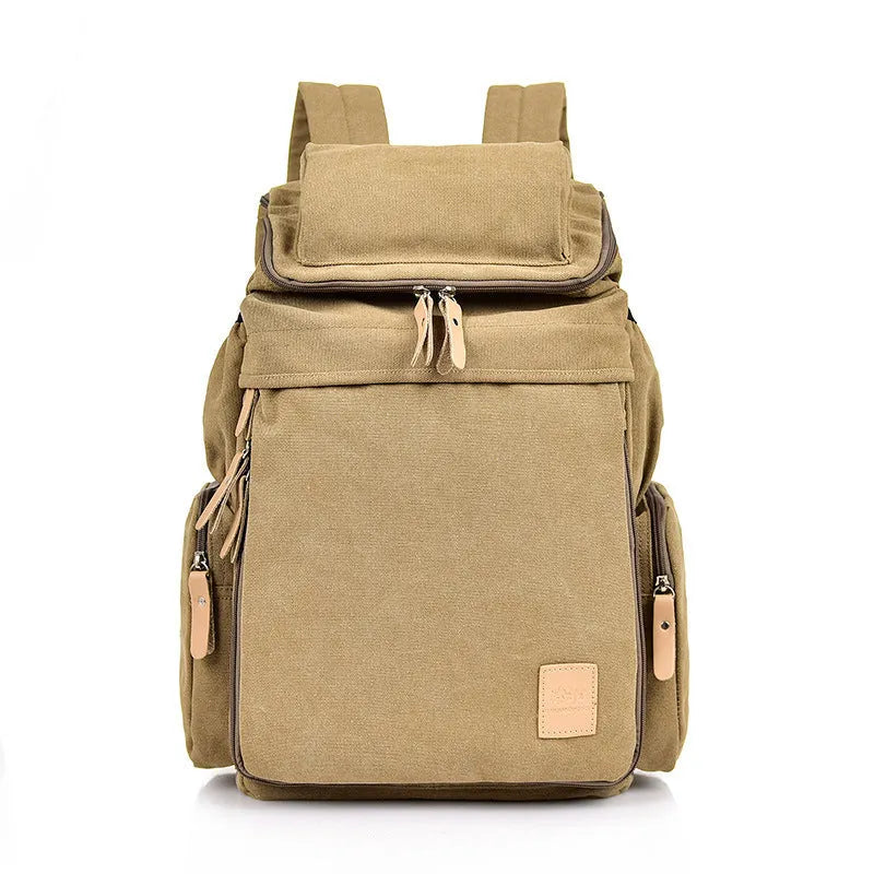 Outdoor Canvas Bag New Retro Men And Women Outdoor Canvas Bag Travel Backpack Bag Fashion Shoulder Bag Aliexpress