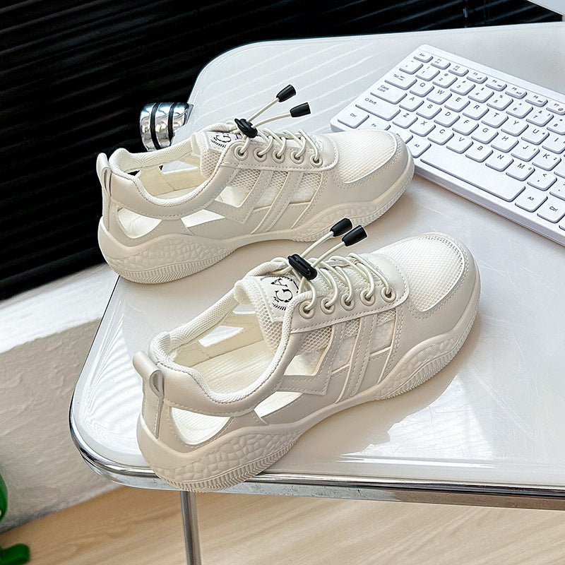 Shoes Women's Mesh Ins Breathable White Shoes Women's Mesh