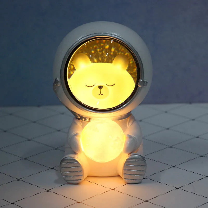 night light Starry sky animal atmosphere night light