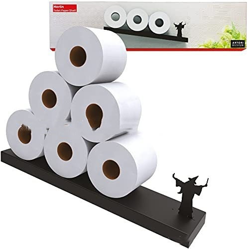Toilet Paper Holder Wall-mounted Placed Roll Stand