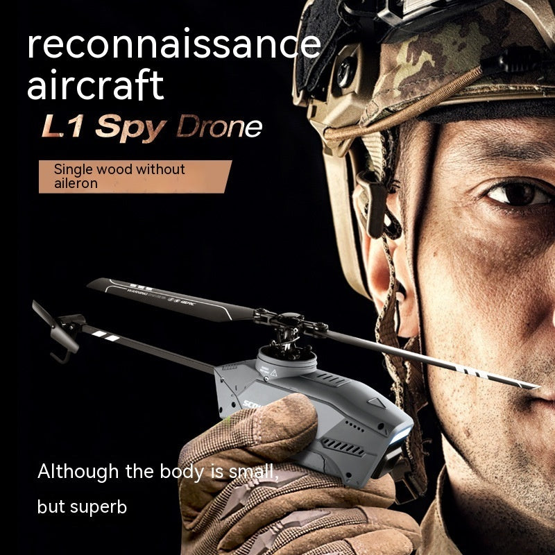 Helicopter Drone Four-channel Single Paddle Helicopter Drone For Aerial Photography Toy