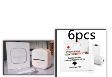 Portable Mini Thermal Label Printer Home Photo Printer Bluetooth-compatible Mini