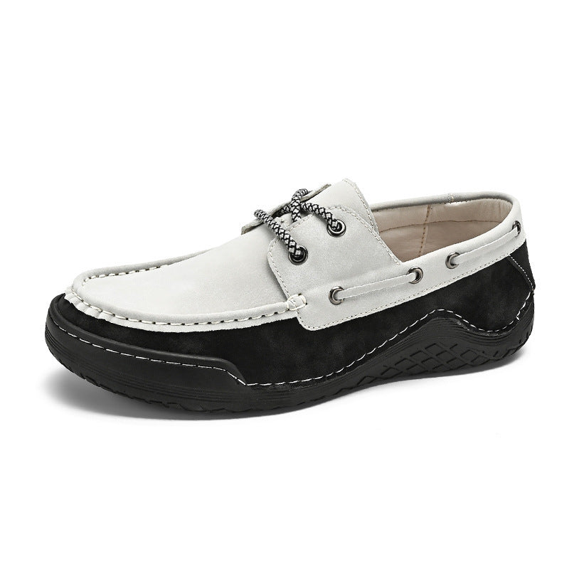Large Size Shoes Retro Men's Large Size Shoes Color Matching