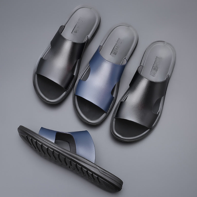 Flip Flops Men's Outdoor Breathable Fashion Brand Beach Shoes Flip Flops
