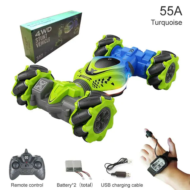 Radio Remote Control 4WD RC Stunt Car 2.4G - sumet.shop