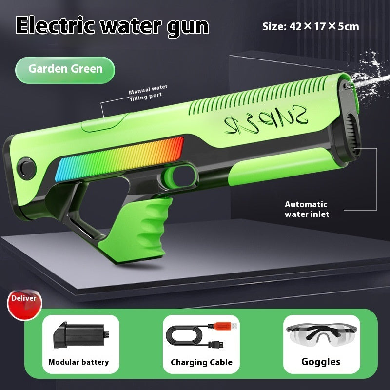 Water Gun Automatic Water Feeding Pulse Electric Water Gun Toy - sumet.shop