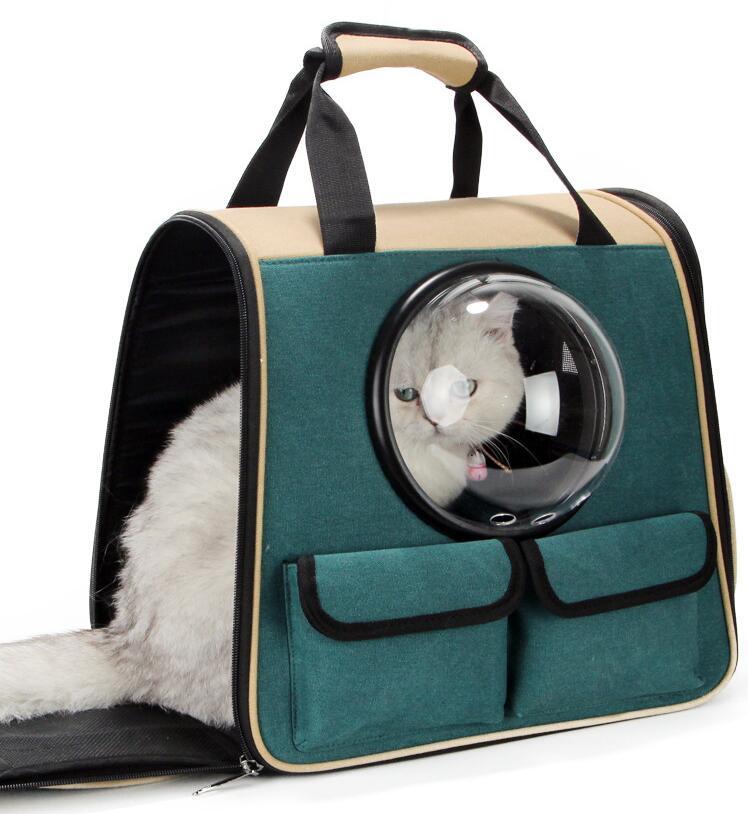 Cats Travel Bag Pet Bag Backpack Space Bag for Dogs and Cats Travel Bag Pet Cages