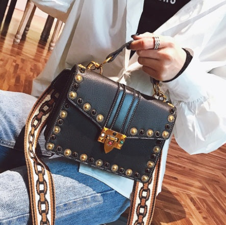 Rivet small square bag