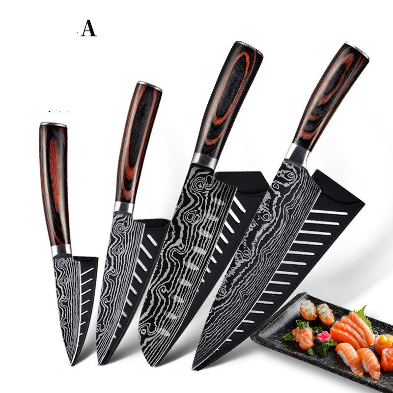 Knife Damascus Pattern Knife Damascus Steel Knife