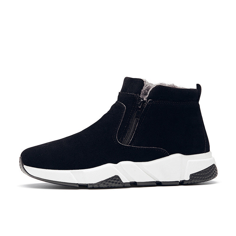 high waist cotton Boots shoes Plush thick warm high waist cotton shoes