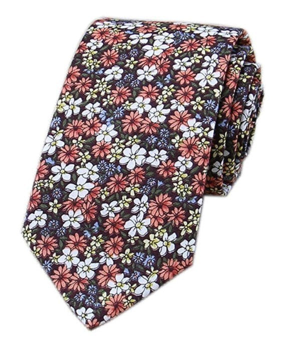 Floral tie cotton printing casual Korean version