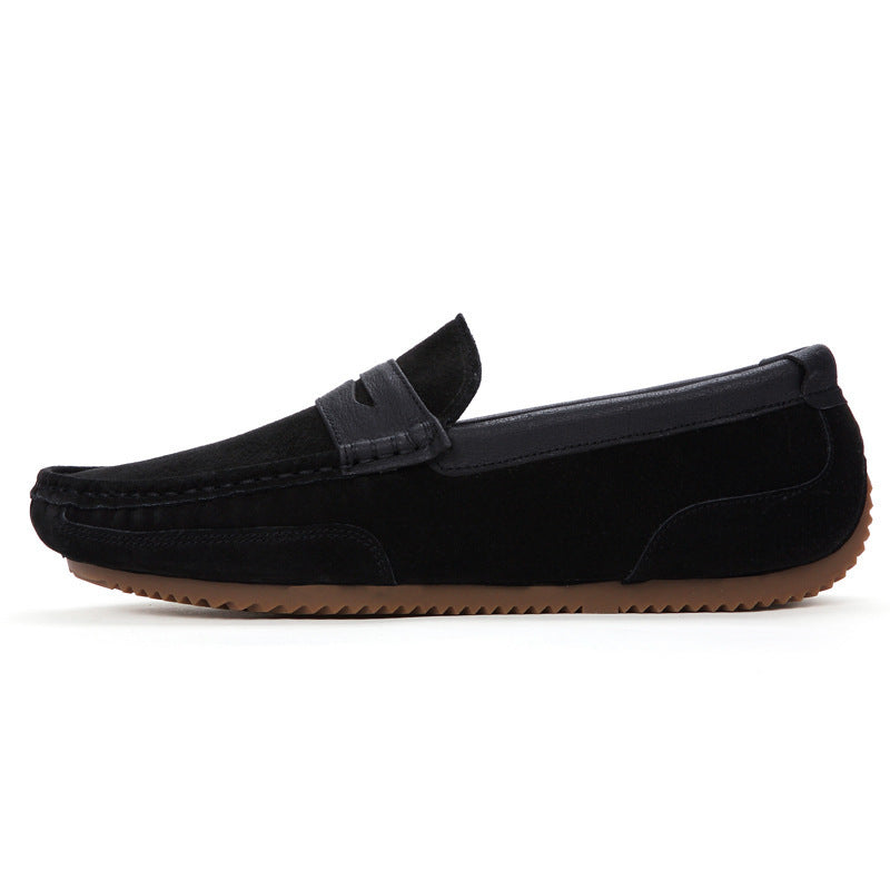 men shoes British trend casual men's shoes frosted low-top shoes