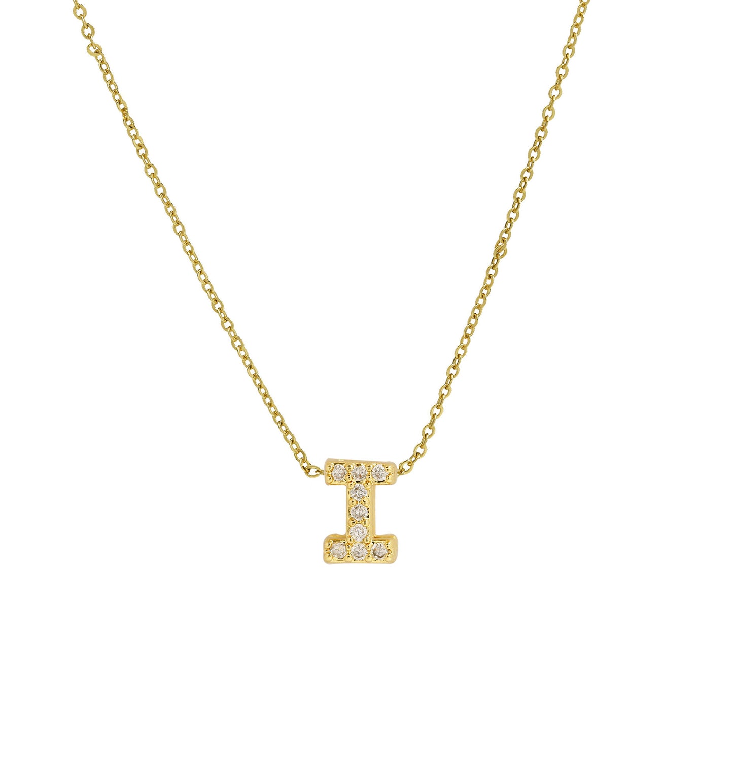 Necklace Pendant Gold Micro Inlaid With Diamond