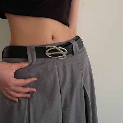 Jeans Belt Female Ornament All-matching - sumet.shop