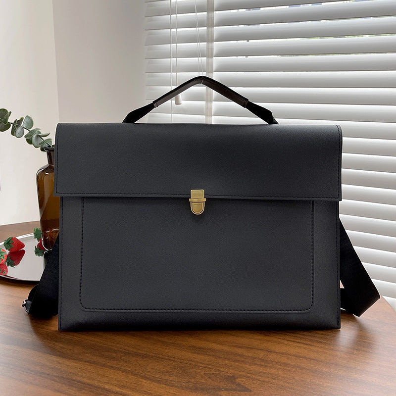 Laptop Handbag Business Leisure Laptop Handbag Men's Pu