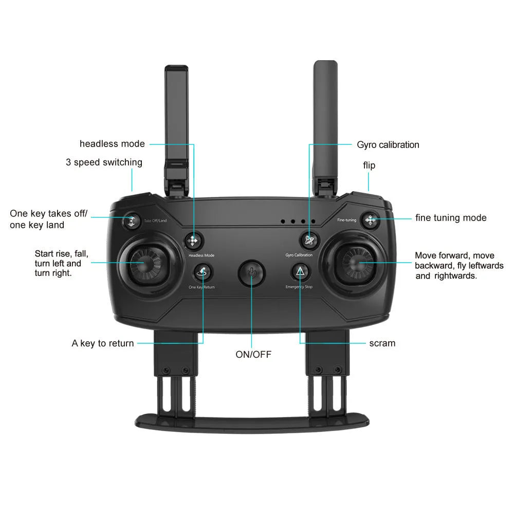 Remote Control Airplane Toy Folding Quadcopter Aerial Photography Mini Remote Control Airplane Toy