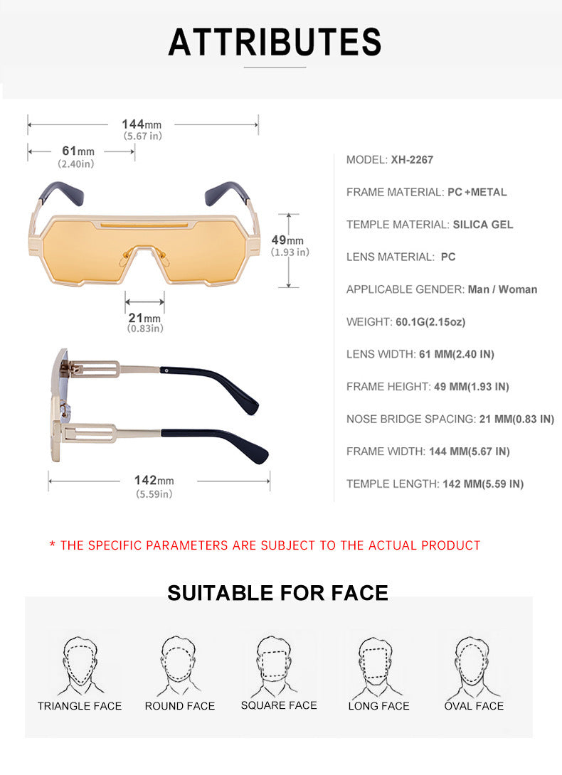 Sunglasses Retro Steam Punk Sunglasses Men - sumet.shop