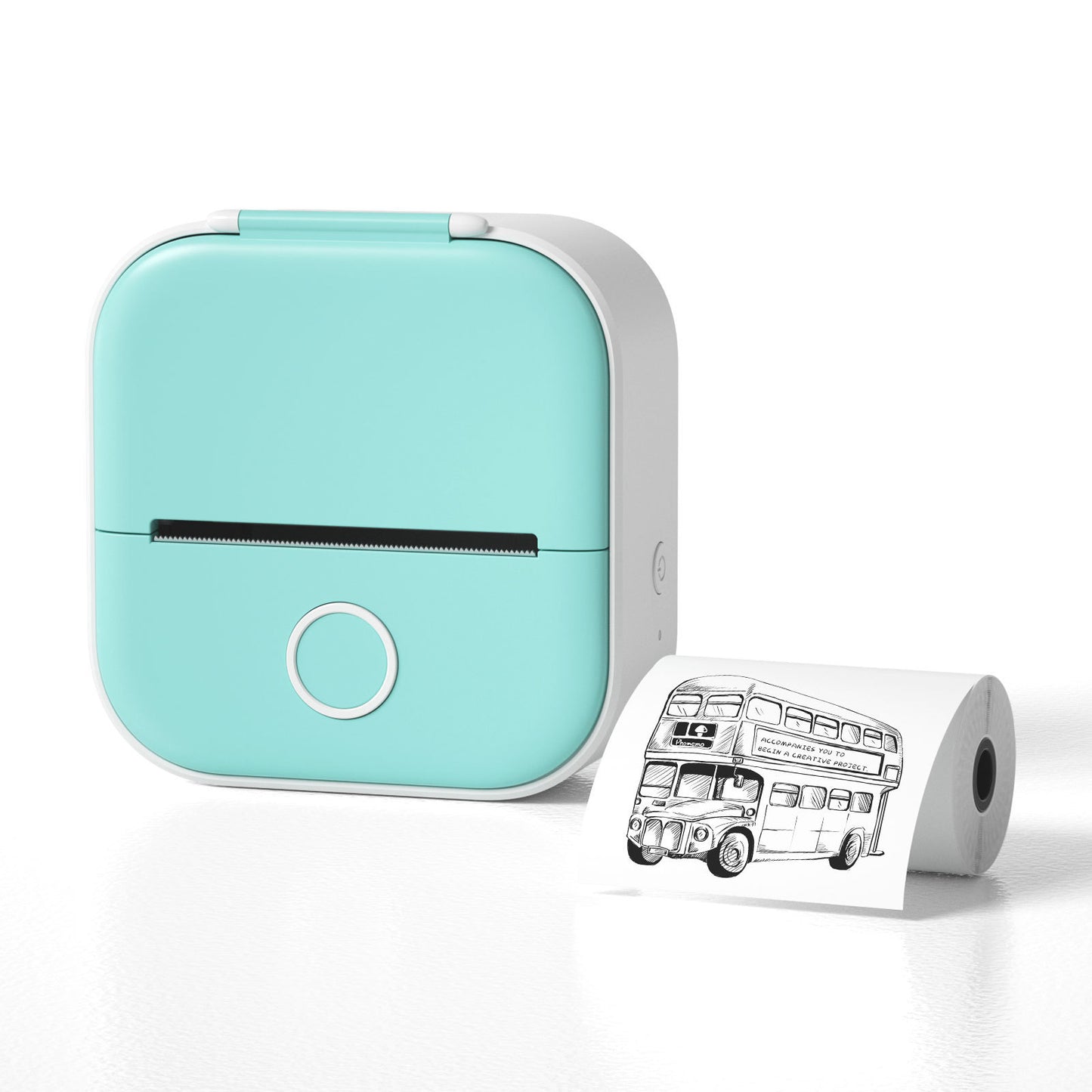 Portable Mini Thermal Label Printer Home Photo Printer Bluetooth-compatible Mini