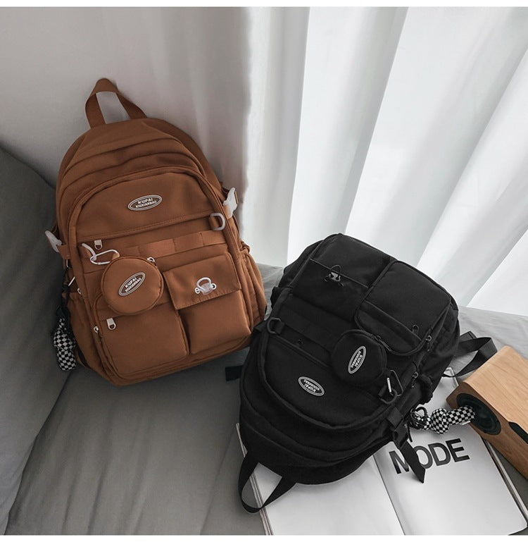 High School And College Student College Style Computer Bag Couple Backpack