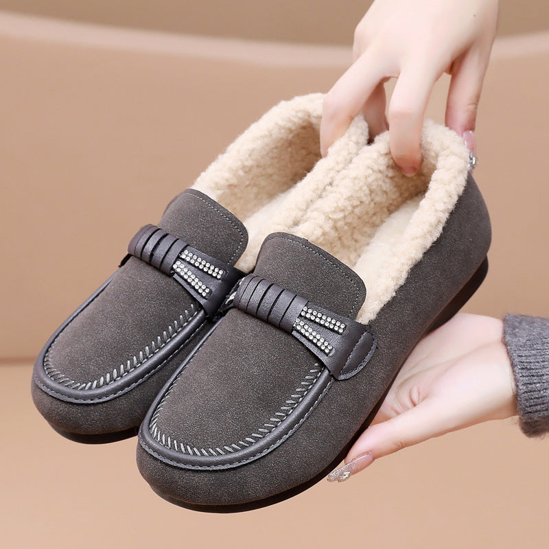 Mom Shoes Winter Thickened Leisure Warm Mom Shoes