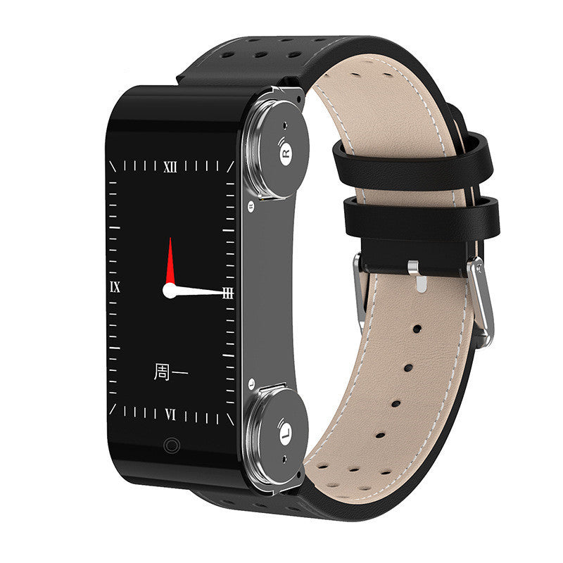 Smart Bracelet Compatible with Apple , Smart Bracelet TWS Dual-to-ear Bluetooth Call Bracelet - sumet.shop