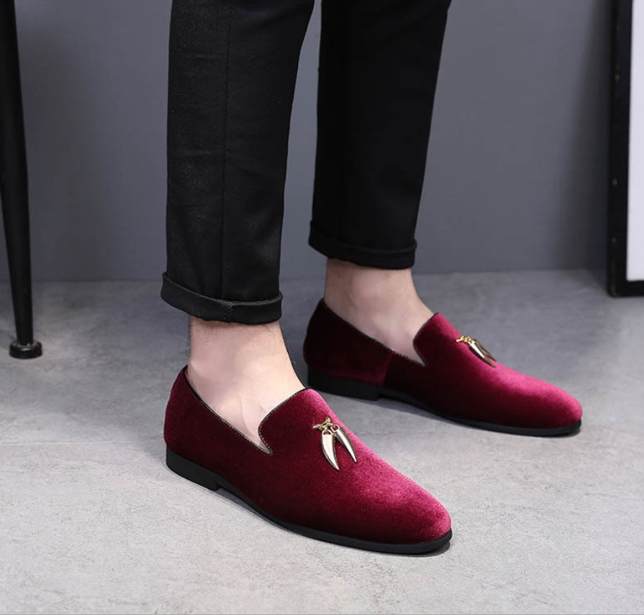 peas shoes Small leather shoes hair stylist peas shoes