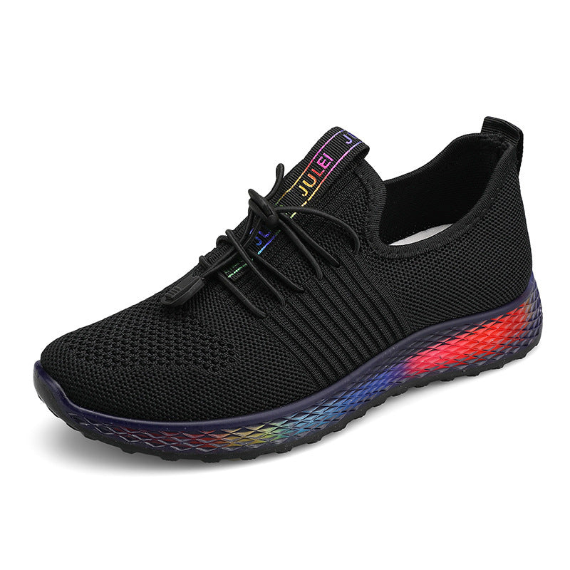 Lightweight Running Shoes Flying Woven Breathable Lightweight Running Shoes Casual Comfortable Breathable