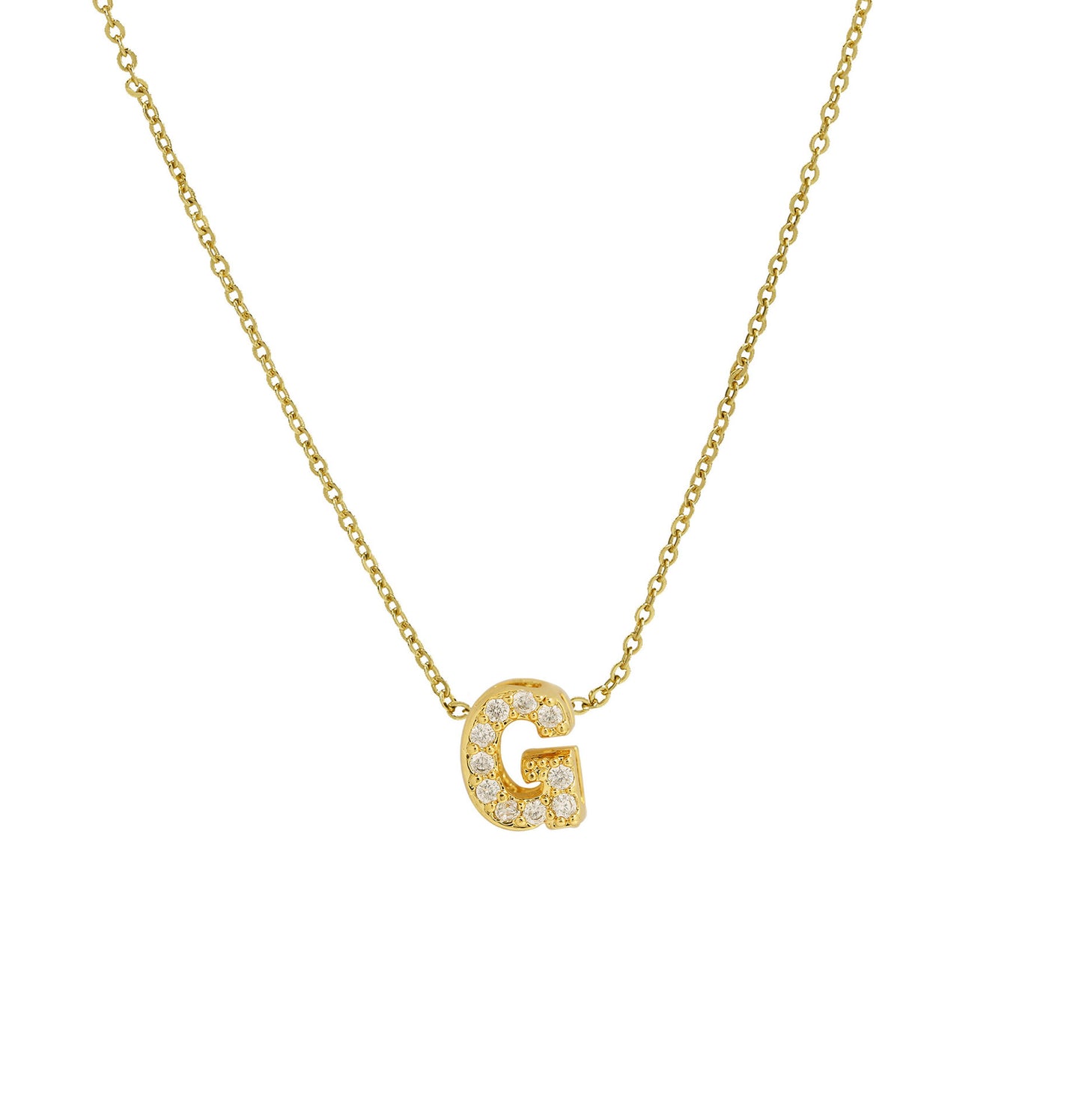 Necklace Pendant Gold Micro Inlaid With Diamond