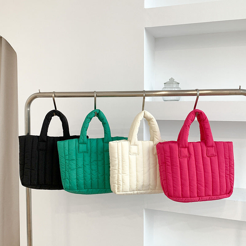 Women's Fashion Casual Solid Color Single Shoulder Handbag