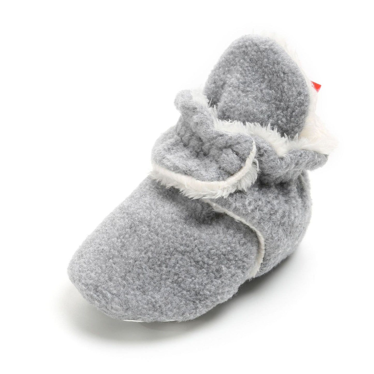 Spring, autumn and winter knitted fabric baby cotton shoes