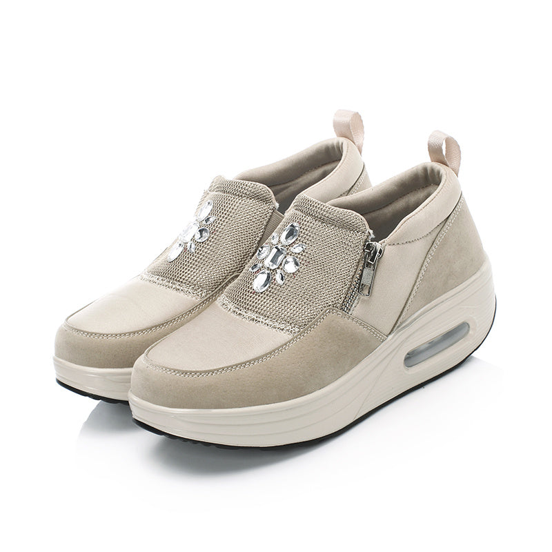 platform casual shoes Women's thick platform casual shoes shake shoes