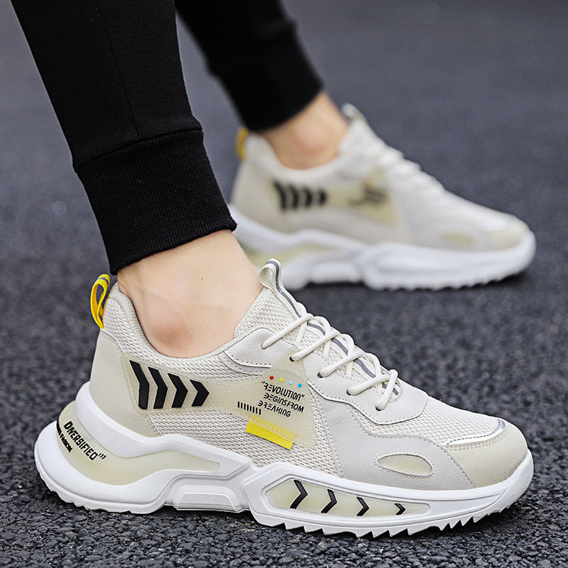 Trendy sports Sneaker and leisure men's increased daddy shoes
