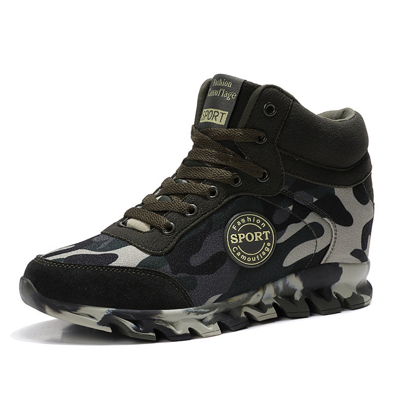Women's Sneakers Casual Camouflage Increased Sneakers