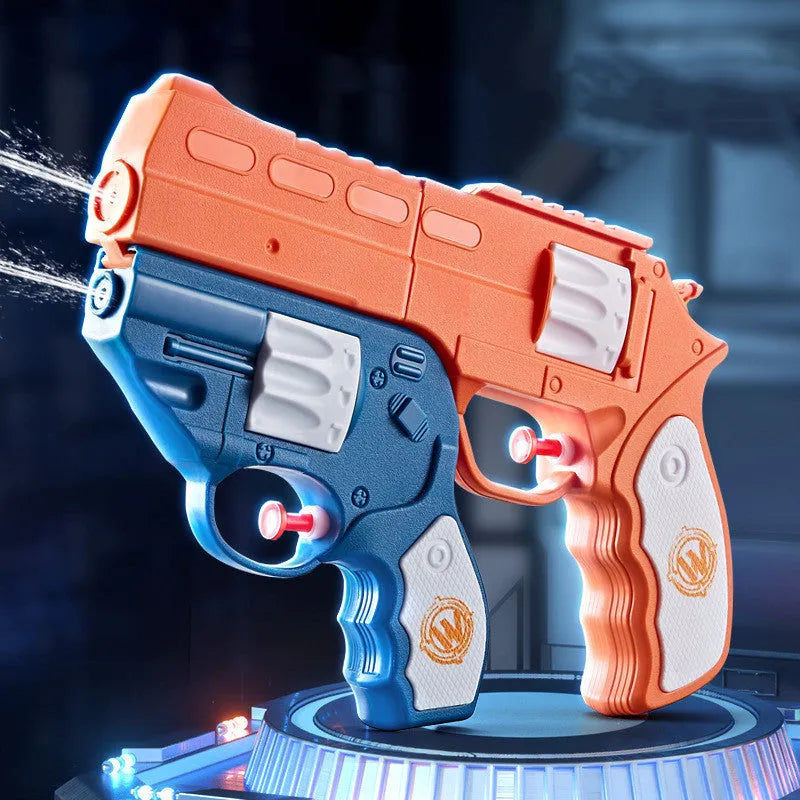 Water Gun Child And Mother Split Double Gun Press