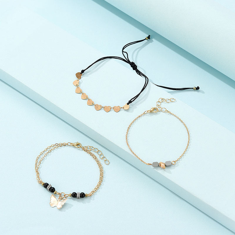 Personalized Solid Color Dual-use Short Bracelet