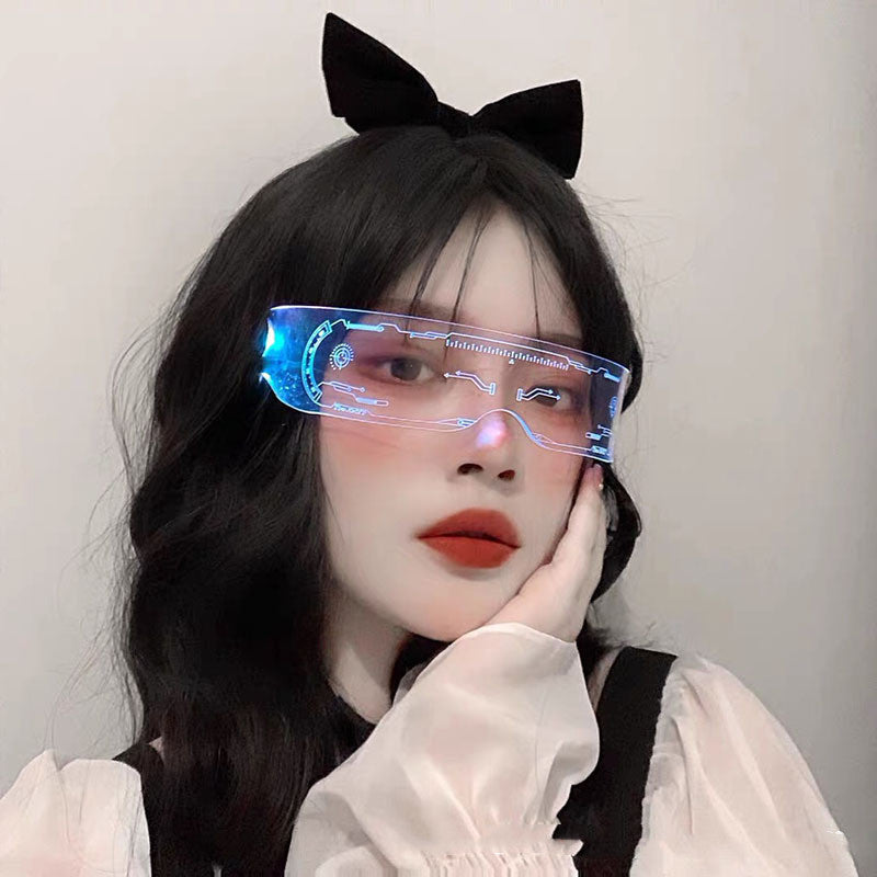 Halloween Amazon LED Colorful Glowing Glasses Christmas - sumet.shop