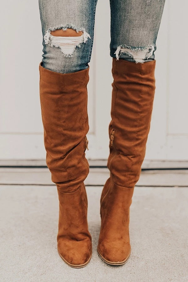 suede women's boots