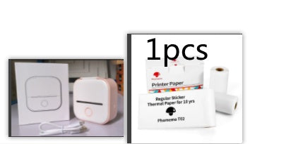 Portable Mini Thermal Label Printer Home Photo Printer Bluetooth-compatible Mini